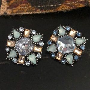 GUC Blue Post Earrings